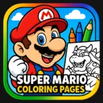 Mario Coloring Pages