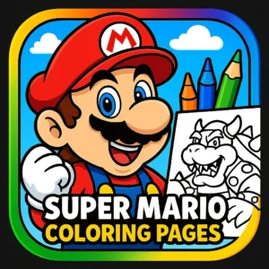 Mario Coloring Pages