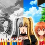 Anime: Paint by Numbers