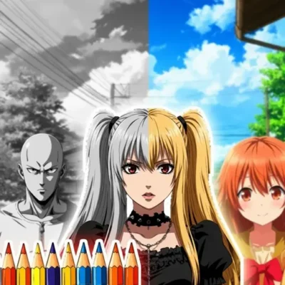 Anime: Paint by Numbers