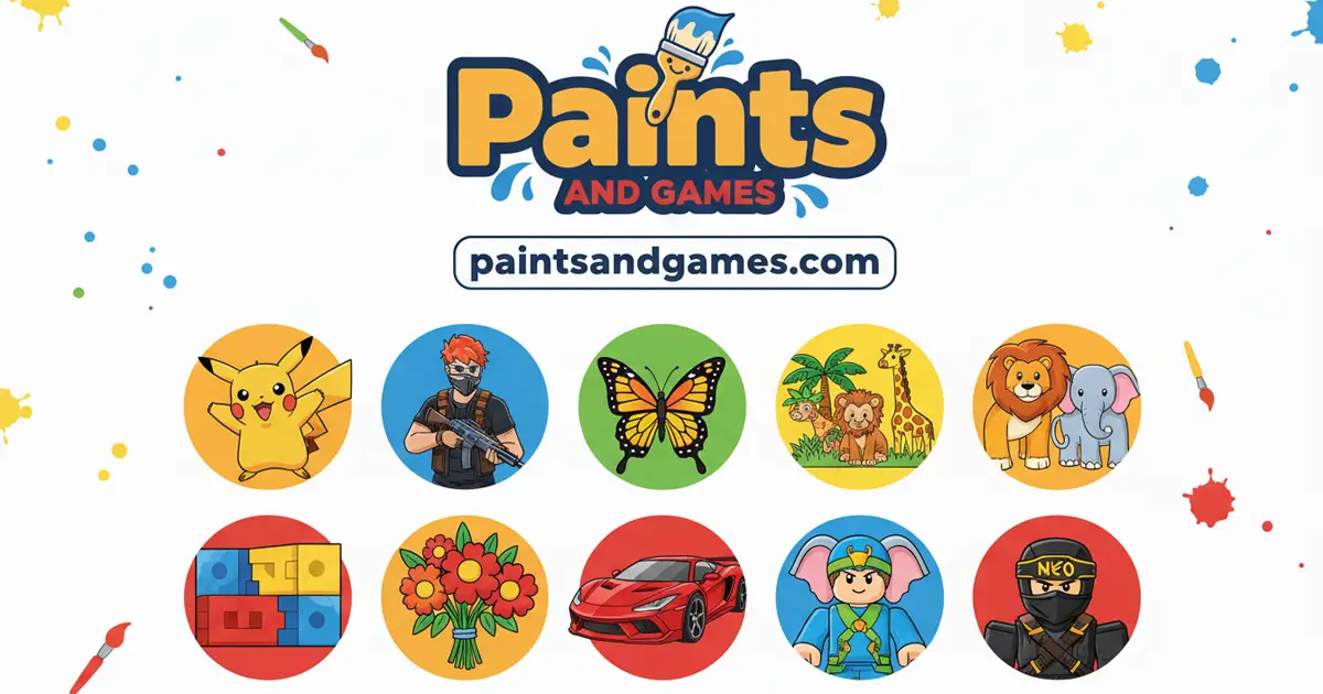 Play Coloring Games Online for Free - Paints and Games